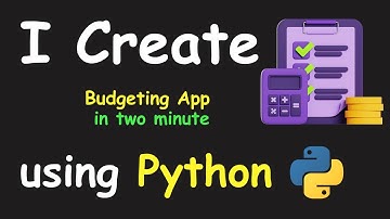 I CREATE BUDGETING APP IN 2 MIN USING PYTHON & LEARN PYTHON BY BUILDING SIMPLE PROJECTS