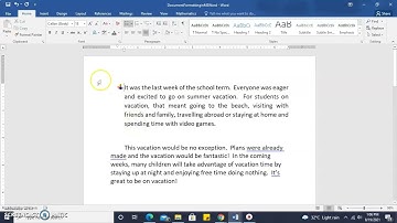 Document Formatting in MS Word - Part 2