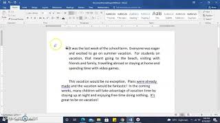 Document Formatting in MS Word - Part 2