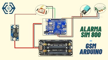 🔐 ALARMA SMS con Arduino + SIM800L [2020] 🤖