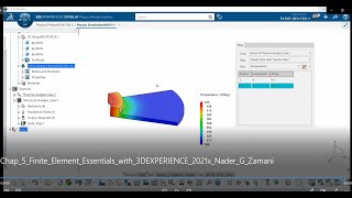 Chap 5 Finite Element Essentials with 3DEXPERIENCE 2021x Nader G Zamani