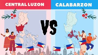 CENTRAL LUZON vs CALABARZON│Comparison (Economy, Culture, Standard of Living, Development, etc..)
