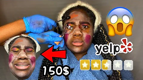 I WENT TO THE WORST REVIEWED MAKEUP ARTIST IN MY R...
