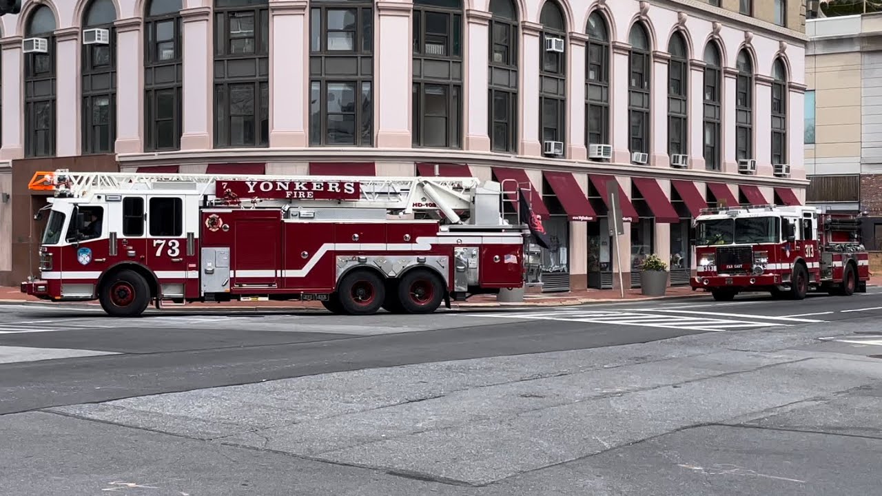 YFD Battalion 2 Engine 313 Ladder 73 - YouTube