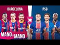 BARCELONA X PSG: QUEM CHEGA MELHOR PARA AS OITAVAS DA CHAMPIONS? - MANO A MANO