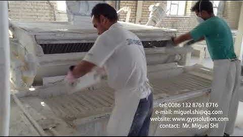 gypsum block machine