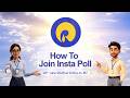 How To Join Insta Poll RIL AGM 2026