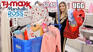 ROSS, TJMAXX & MARSHALLS SHOPPING SPREE! $0.49 Pink, yellow, & red SALE TAGS!