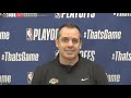 Frank Vogel Postgame; Lakers beat the Suns and tie the series 1-1