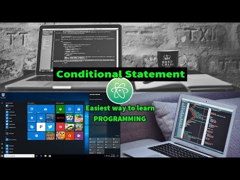 Conditional Expression In C Easiest Way To Use Conditional W/ Atom Editor In Windows 10 #21