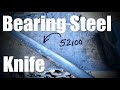 Forging A Blade From 52100 Ball and Roller Bearing Steel; Bladesmiths Metallurgy Knife Heat Treating