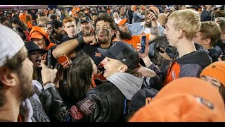 OSU's Mike Gundy on QB Spencer Sanders ahead of Big 12 title game