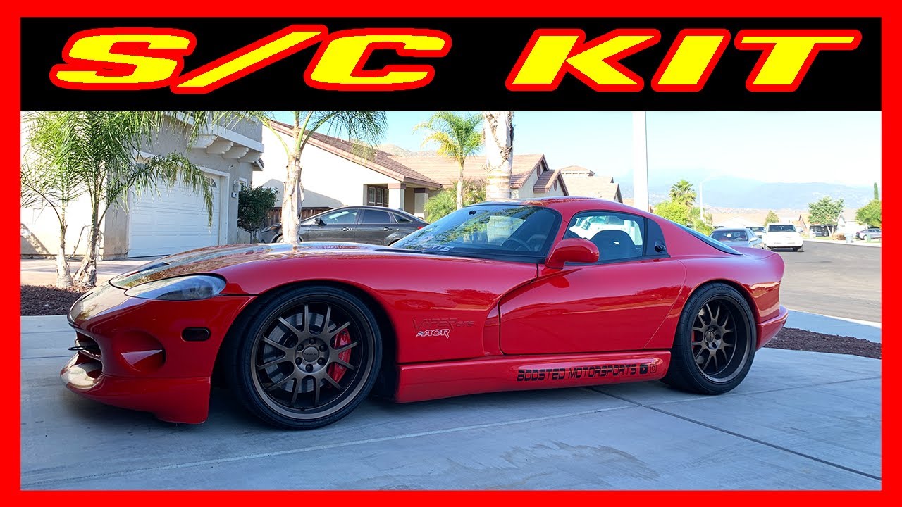 DODGE VIPER GTS ACR SUPERCHARGER IS HERE Powdercoating Time YouTube