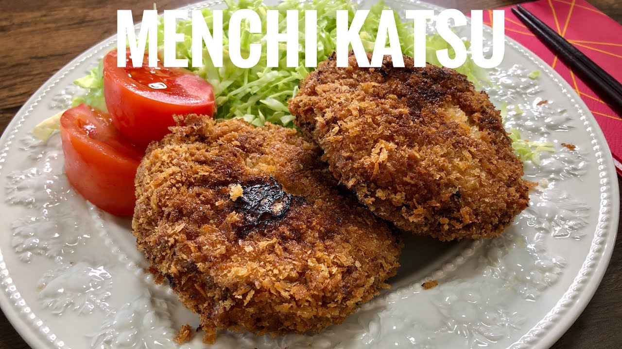 How To Make Menchi Katsu Authentic Japanese Cooking Youtube