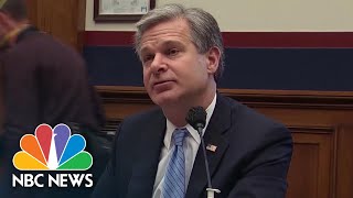 FBI Director Says Russia Attempting To Influence 2020 Election | NBC News NOW