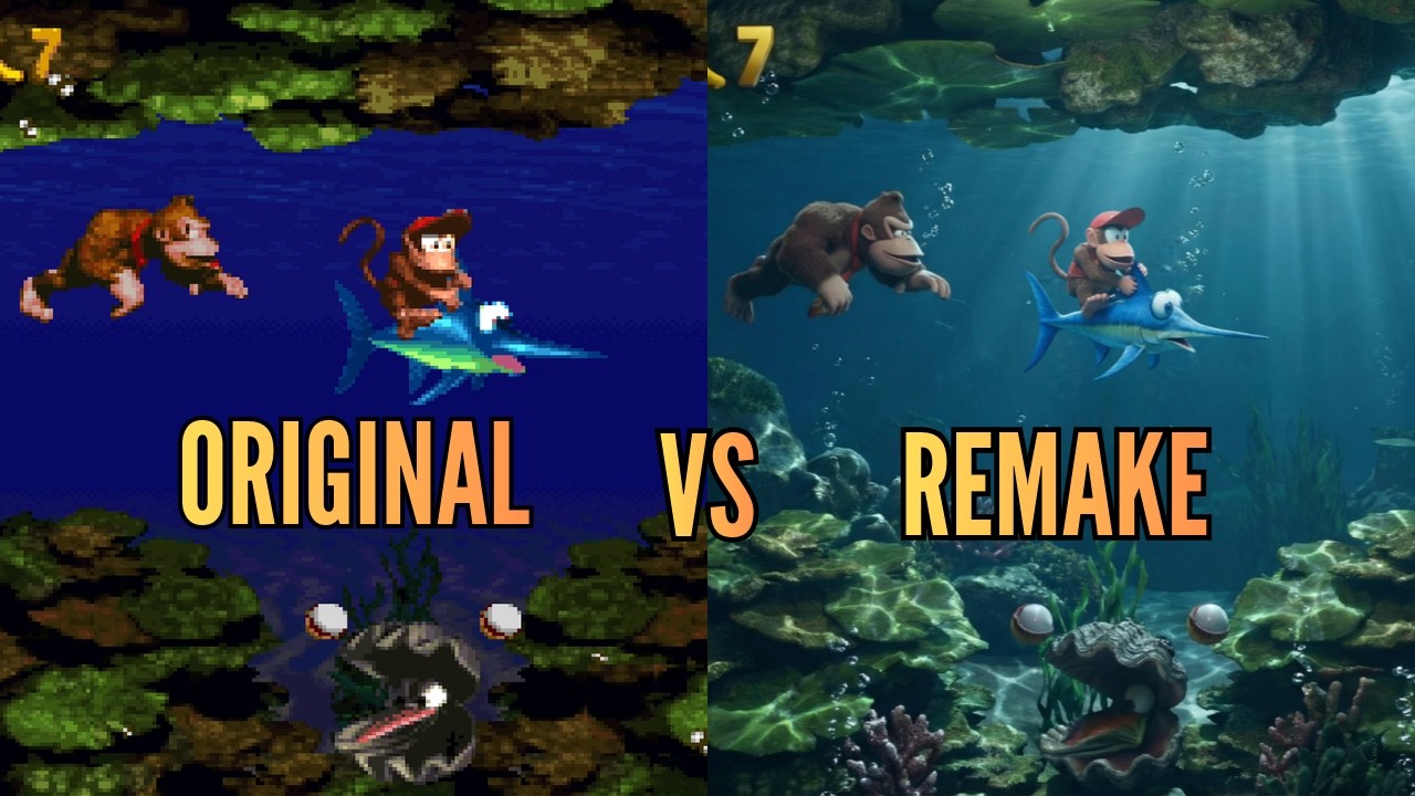 Donkey Kong Country - Feito por IA