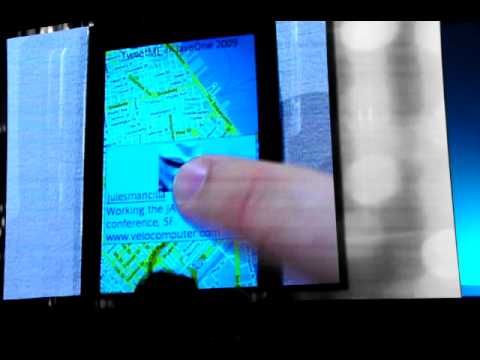 Sony Ericsson demonstrates JavaFX on multiple devices at JavaOne2009