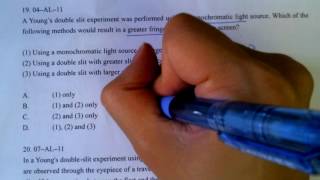 Physics 2004 HKAL MC 11