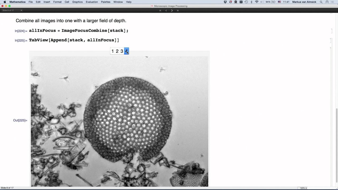 Microscope Image Processing - YouTube