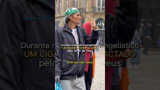 Um cigano foi impactado durante um evangelismo❗️