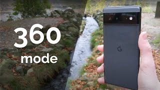 Google Pixel 6 Photo Sphere 360 Panorama mode screenshot 5