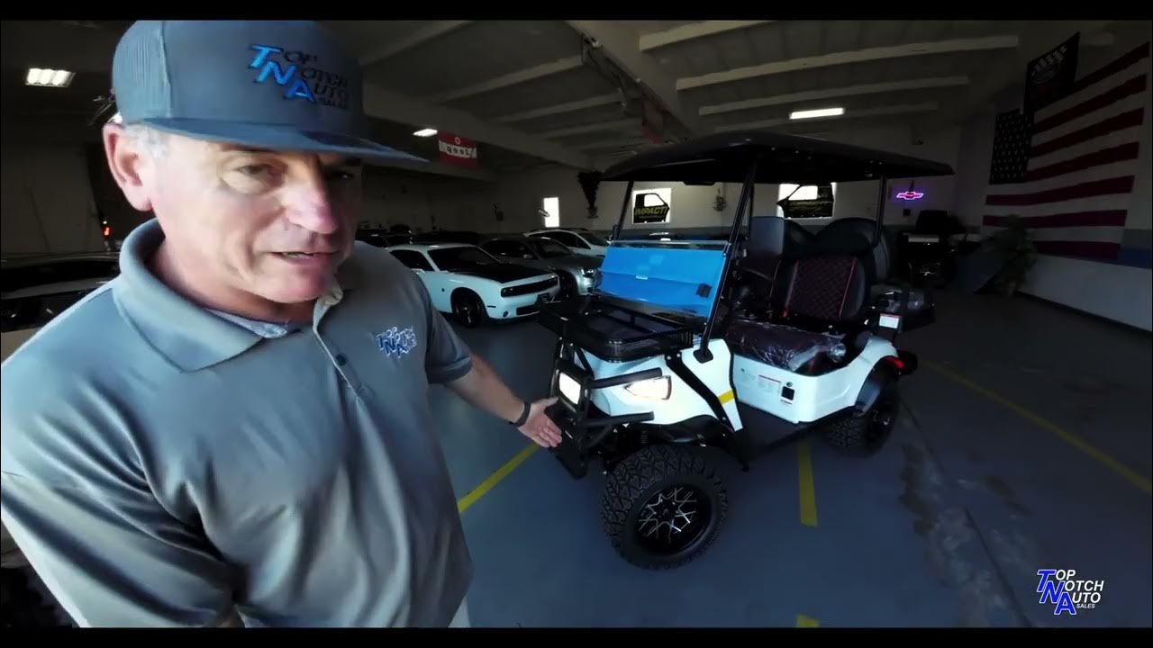 TOp Notch Auto Sales new product line Kandi Golf Carts YouTube