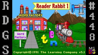 Random DOS Game Show #448: Reader Rabbit 1 (1991)