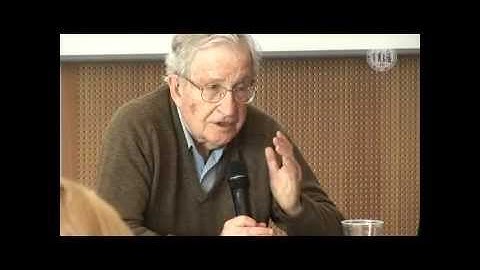 University of Cologne: Seminar with Noam Chomsky