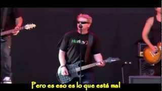 Video thumbnail of "The offspring - Want you bad - live en HD Subtitulada"