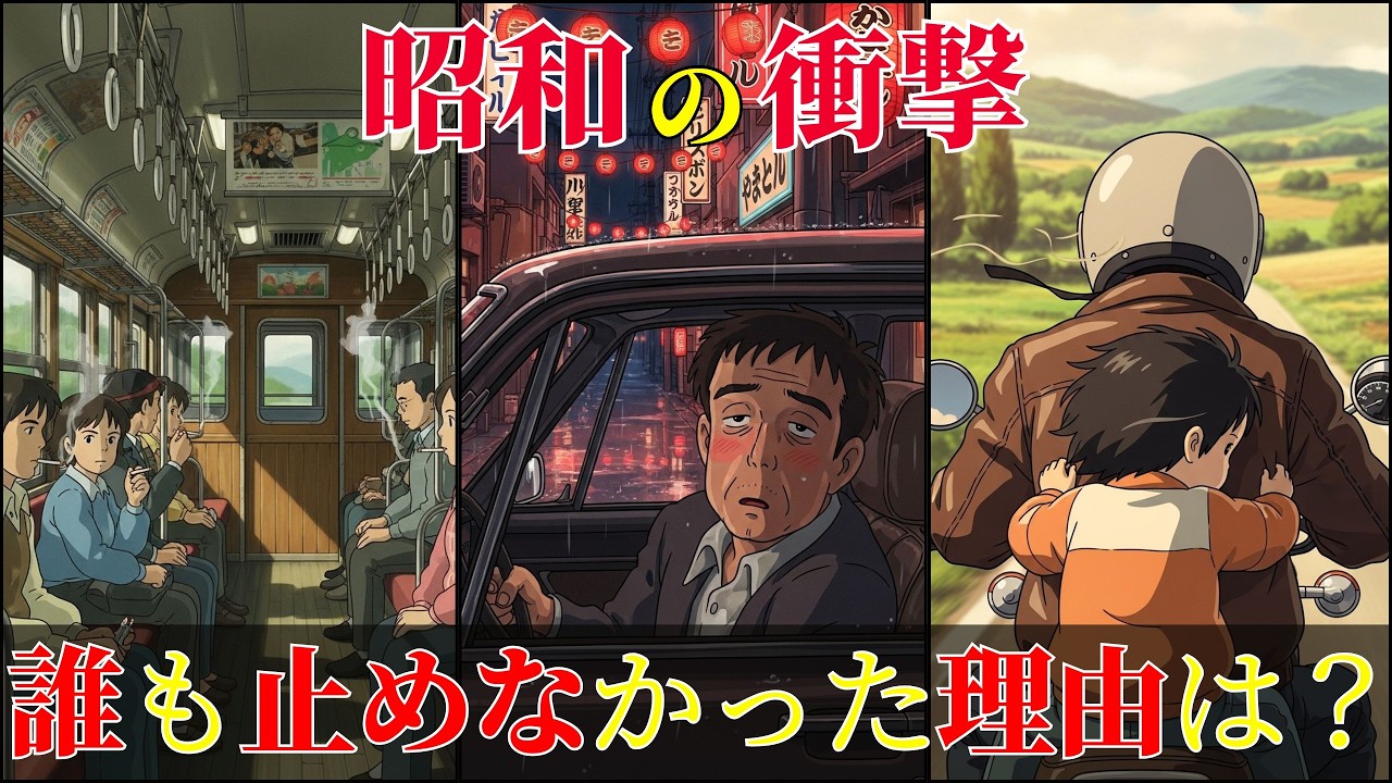 「駅でタバコ、飲酒運転、放送事故…」令和ではありえない昭和の“狂気的な常識”を覚えていますか？