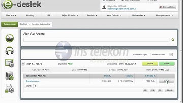 Hosting Subdomain Oluşturma - IHS TELEKOM