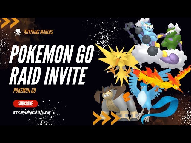 Pokémon Co. offers Articuno, Zapdos and Moltres Pokémon GO Raid