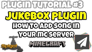 HOW TO ADD MUSIC IN YOUR MINECRAFT SERVER (JUKEBOX PLUGIN)