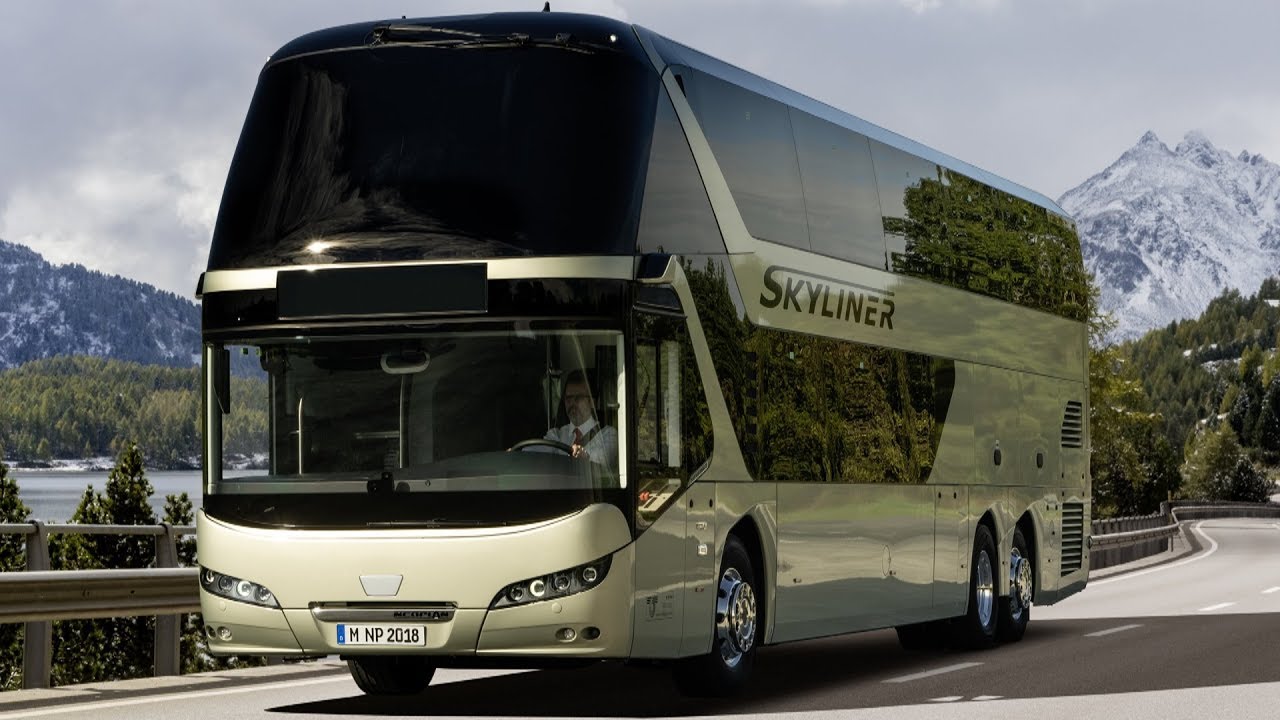 Neoplan Skyliner Double Decker Luxury Coach Bus 2019 Exterior Interior Slideshow