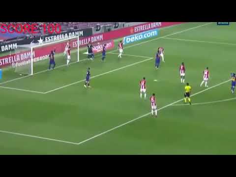 Barcelona VS Athletic Bilbao 1-0. JUNE 2020 - YouTube
