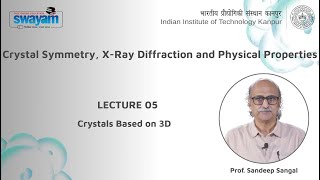 Lecture 05: Crystals Based on 3D