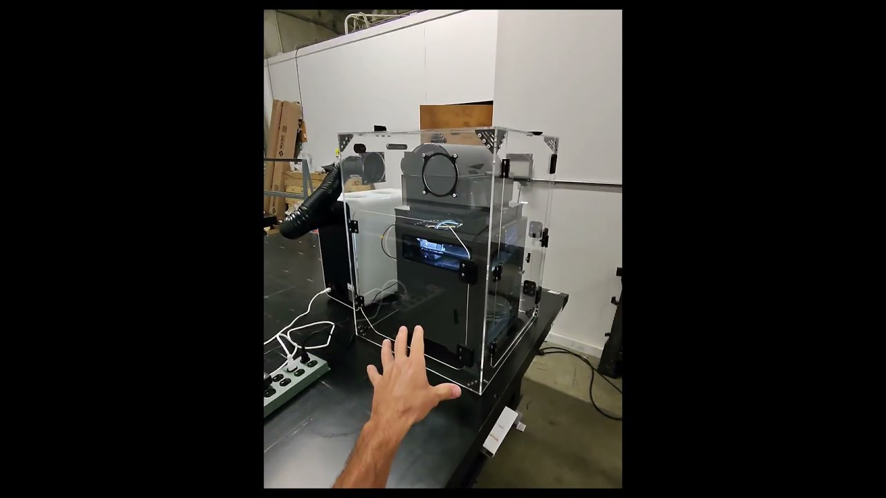 Bambu Lab X2D, P2S external Enclosure V4 – Clearview Plastics