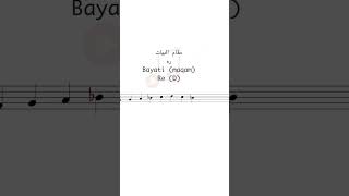 مقام بيات الره - Bayati (maqam) Resimi