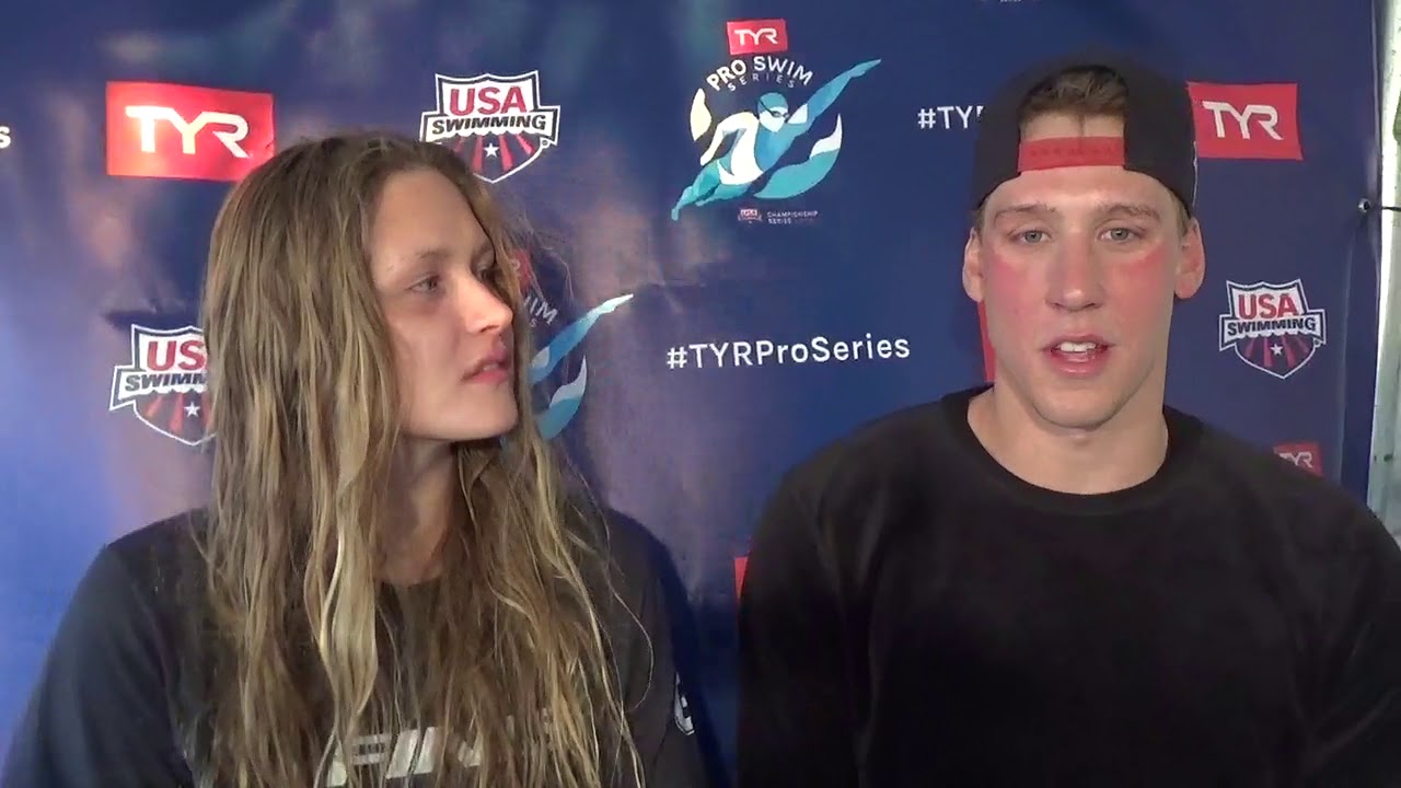 Olivia Smoliga & Chase Kalisz, Athens Bulldog, TYR PSS ...