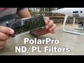 ND/PL filters from PolarPro - Phantom 4 Pro