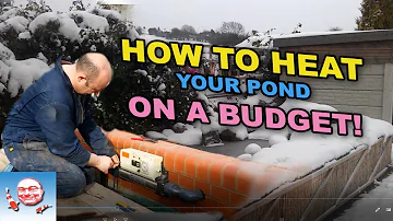 Heating your pond on a budget.