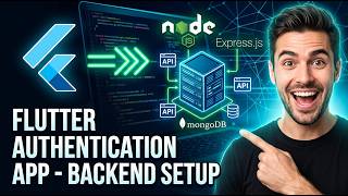 Flutter Authentication App Backend Setup | Node.js + Express + MongoDB | Full Stack Development