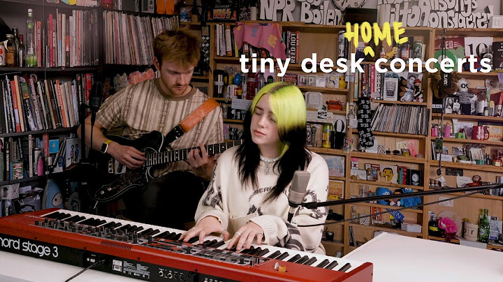 Billie Eilish: Tiny Desk (Home) Concert