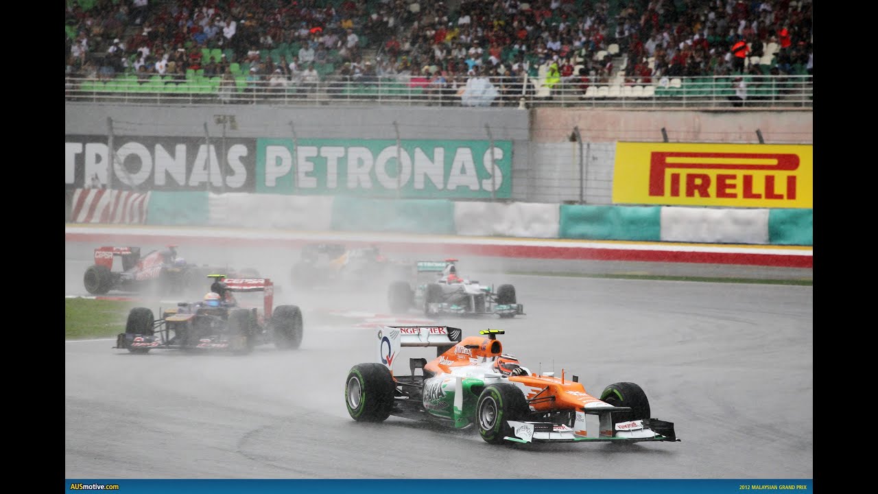 2012 Malaysian Grand Prix in Assetto Corsa! Nico Hulkenberg Force India VJM05 Helmet Cam Gameplay