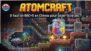 I Discovered the World's Most Precise Automation Game | ATOMCRAFT screenshot 1