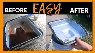 How to Change Transmission Fluid & Filter (Easy Pan Drop) Mercury Grand Marquis Ford Crown Victoria