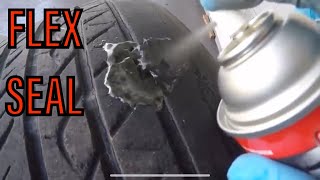 FLEX SEAL: Can it Fix FLAT Tire? Let’s Find Out!