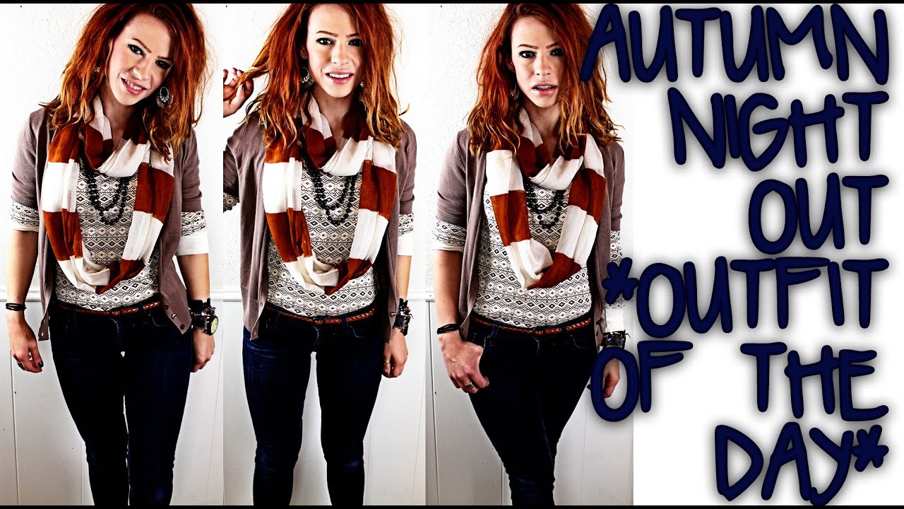 Autumn Night Out Outfit of the Day *FULL SONG* 