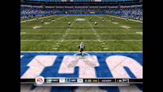 PS3. Madden 11. Playoffs. Wild Card. New York Jets 7 vs Indianapolis Colts 28