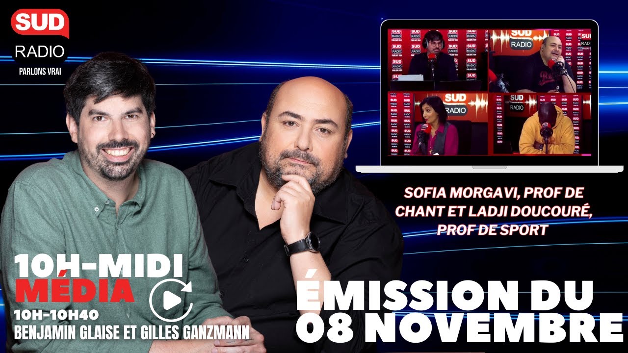 Sud Radio Média - L'invité du 8 novembre